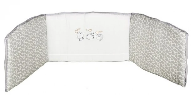 Πάντα Κούνιας Βαμβακερή 35x195εκ. Sheep Γκρι 70295