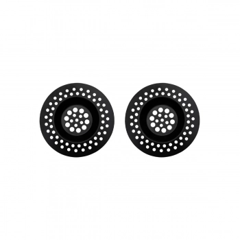 Φίλτρο Νεροχύτη Σετ 2τμχ Ανοξείδωτο Μαύρο 7,2x0,8εκ. Estia 01-35570