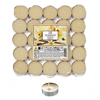 Κεριά Ρεσώ Σετ 25τμχ Αρωματικά Βανίλια Homie 37-432