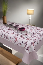 Τραπεζομάντηλο Αλέκιαστο Polyester 1045 Lilac 145x260εκ. Saint Clair