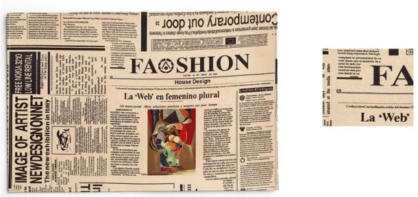 Σουβέρ Σετ 6τμχ Polyester ESPIEL 10x10εκ. HEN111