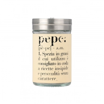 Δοχείο Για Πιπέρι Γυάλινο Μπεζ Allure 4,8x8,2εκ. Estia 01-28770