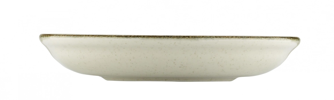 Πιάτο Βαθύ Πορσελάνης Μπεζ-Καφέ 21εκ. Cinnamon Kutahya Porselen KXCXT22124