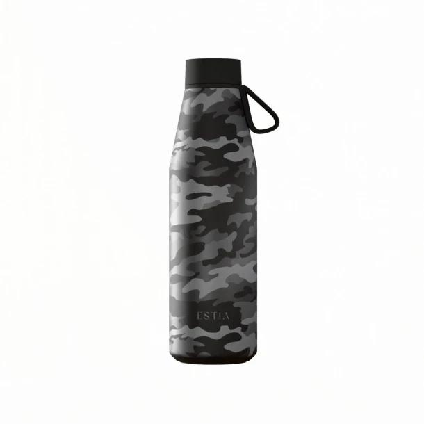 Θερμός-Μπουκάλι Ανοξείδωτο Dark Camo Flow Save The Aegean Estia 500ml 01-47870