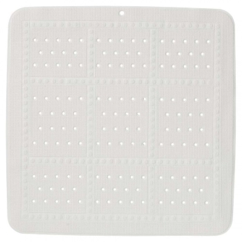 Ταπέτο Αντιολισθητικό Ντουζιέρας Pvc 55x55εκ. Unilux White Sealskin 315001210