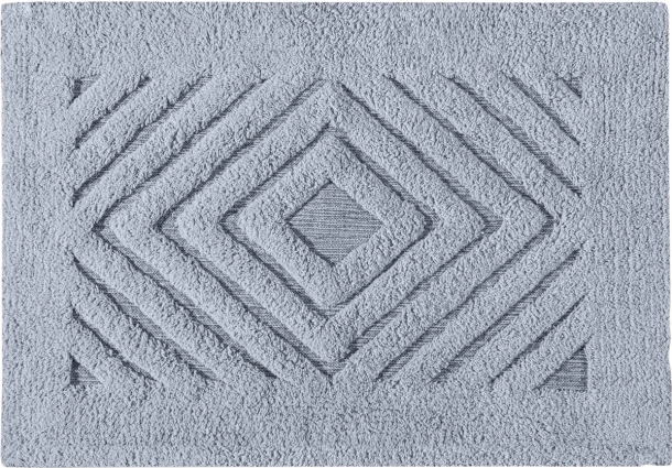 Ταπέτο Μπάνιου Βαμβακερό 40x60εκ. Goa Silver Guy Laroche