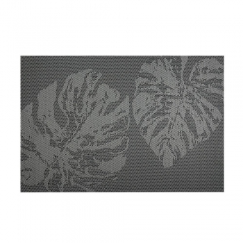 Σουπλά Πλαστικό Γκρι Banana Leaf Max Home® 45x30εκ. PTG81877C45