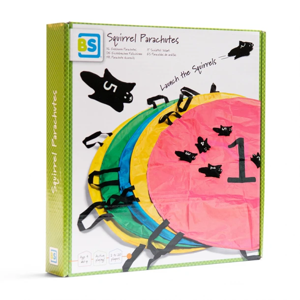 Σκίουροι Με Αλεξίπτωτα Bs Toys GA444