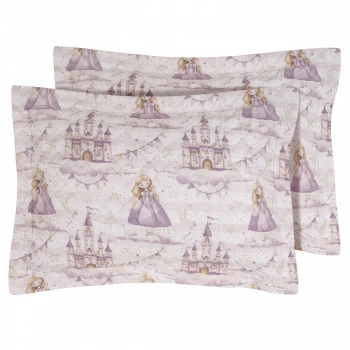 Ζεύγος Διακοσμητικές Μαξιλαροθήκες Microfiber 50x70+5εκ. Essential 8862 Nude Greenwich Polo Club Junior