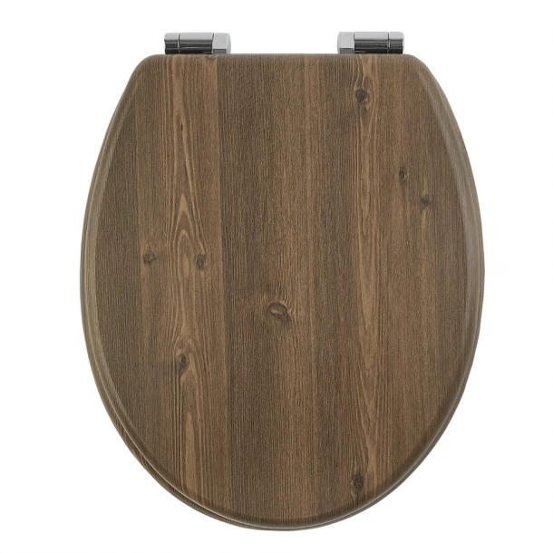 Καπάκι Λεκάνης MDF 37,3x45,5x4εκ. Walnut MRShome AWD02181065