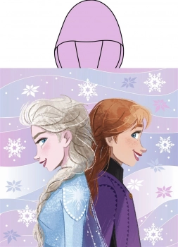 Πόντσο Quick Dry Microfiber 50x100εκ. Disney Home Frozen 199 Lilac Dimcol