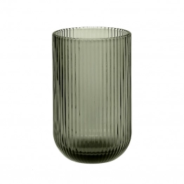 Σετ Ποτήρια Νερού 6τμχ Γυάλινα Noris Smoke 410ml CRYSPO TRIO 52.504.50