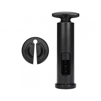 Ανοιχτήρι Κρασιού Με Κόπτη Πλαστικό Μαύρο 6,4x4,1x16,5εκ. Estia 01-27803