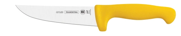 Μαχαίρι Κρεοπωλείου 30εκ. Κίτρινη Λαβή Tramontina TR24607052