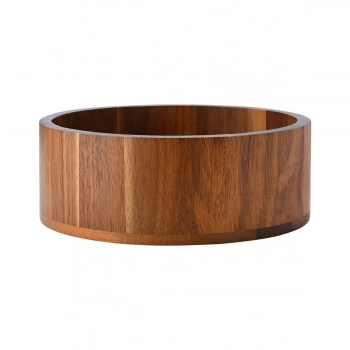 Φρουτιέρα Ξύλινη Ακακίας 25x25x9,5εκ. Allure Estia 01-38380