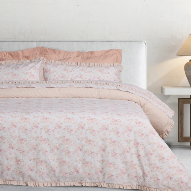 Σετ Σεντόνια Βαμβακερά Υπέρδιπλα 240x260εκ. Daily 3183 Nude Das Home