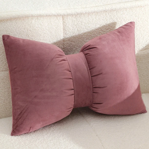 Διακοσμητικό Μαξιλάρι Βελουτέ 50x35εκ. Bow Apple Melinen 20005703