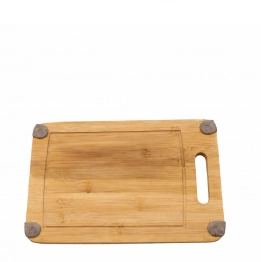 Πλατώ-Βάση Κοπής Bamboo Natural ESPIEL 33x22x1,5εκ. DWMA1017