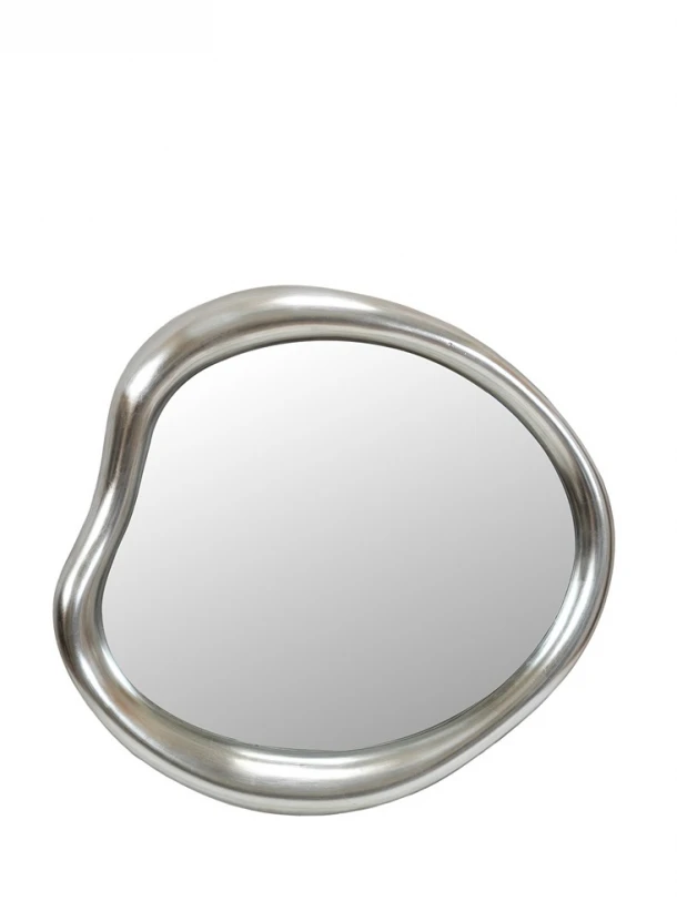 Καθρέπτης Polyester Ασημί 76x9x83εκ. Zen Collection 25.49.52315