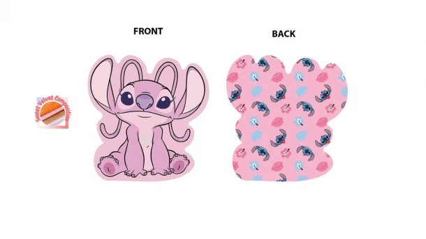 Διακοσμητικό Μαξιλάρι Velboa 20εκ. Angel 698 Pink Disney Home