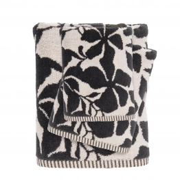 Σετ Πετσέτες 3τμχ Βαμβακερές Daily 0795 Black Das Home