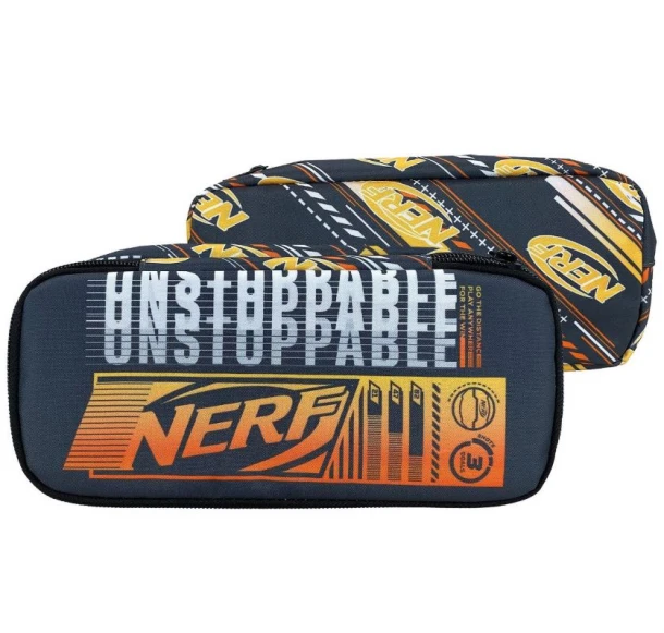 Κασετίνα Βαρελάκι Με 2 Θήκες Nerf Universe 23x10x6εκ. Gim 50-3694