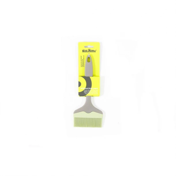 Πινέλο Φαρδύ Ζαχαροπλαστικής Σιλικόνης Πράσινο-Γκρι 22,5x9,1εκ. Max Home® OL14300000