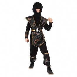 Στολή Παιδική Χρυσός Νίντζα (4-6 ετών / 7-10 ετών / 11-14 ετών) Carnavalista 3-2096
