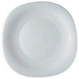 Πιάτο Ρηχό Φαγητού Γυάλινο Λευκό 27x2εκ. Parma Bormioli Rocco BR00498860