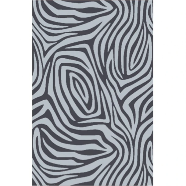 Πετσέτα Θαλάσσης Βαμβακερή Velour Dark Grey 86x160εκ. Zebra Melinen 20004873