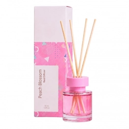 Αρωματικό Χώρου Με Sticks Peach Blossom 50ml Ροζ iliadis 94974