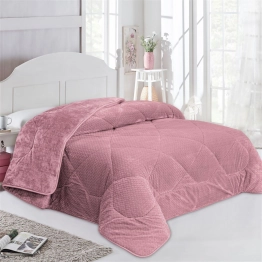 Κουβερτοπάπλωμα Jacquard Waves-Fleece Μονό 160x220εκ. 1960 Rotten Apple DimCol
