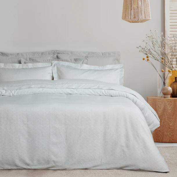 Σετ Σεντόνια Βαμβακοσατέν King 260x280εκ. Executive 1725 Grey Das Home