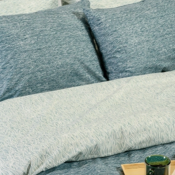 Ζεύγος Μαξιλαροθήκες Polycotton 50x70εκ. Rafaelo Petrol Casual Line Melinen 20005353