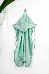 Κάπα Με Κέντημα Bebe 75x85εκ. Deer 199 Mint Dimcol