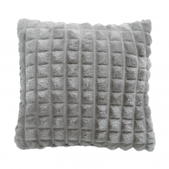 Διακοσμητική Μαξιλαροθήκη 40x40εκ. Polyester 1389 Grey Das Home