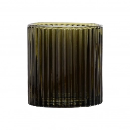 Ποτηροθήκη Γυάλινη Olive Series 7,5x7,5x9,7εκ. Estia 02-14889