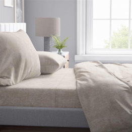 Σεντόνι Μεμονωμένο Polycotton Μονό 160x240εκ. Shadow 11 Beige DimCol