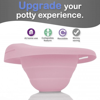 Επαναχρησιμοποιούμενο Σταθερό Πλενόμενο Κάλυμμα Σιλικόνης Για Το Γιο-γιο Potette Plus Ροζ 5605