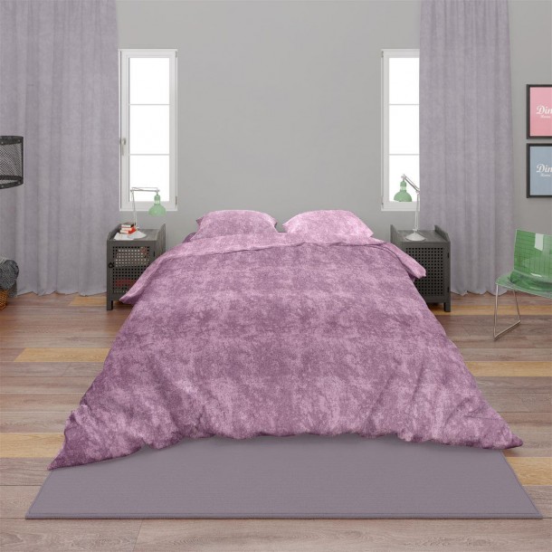 Πάπλωμα Polycotton Υπέρδιπλο 220x240εκ. Shadow 25 Light Purple DimCol 33331124015