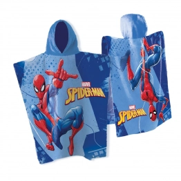 Πόντσο Quick Dry Microfiber 50x100εκ. Marvel Spiderman 538 Sky Blue Dimcol
