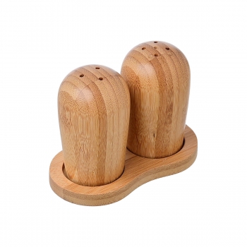 Αλατοπίπερο Σετ 2τμχ Bamboo Essentials Estia 11,1x6x8,5εκ. 01-14605
