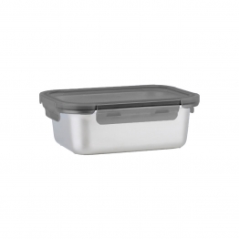Φαγητοδοχείο Ανοξείδωτο-Πλαστικό 1200ml-20,5x15,5x7εκ. Estia 01-33729