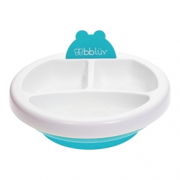 Πιάτο Θερμαινόμενο Σιλικόνης Plato Τυρκουάζ 18,4x5,7εκ. Bbluv B0107-B