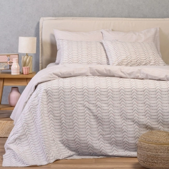 Σετ Σεντόνια Βαμβακερά Υπέρδιπλα 235x270εκ. Paris Grey Ultra Line Melinen 20005810