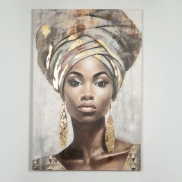 Πίνακας Καμβάς Πορτραίτο Γυναίκα 80x3,5x120εκ. ESTHETI 755-12034