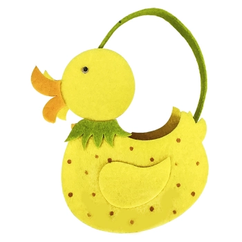 Καλάθι Παπάκι Τσόχινο 13x7x19εκ. Bunny's 73-1270