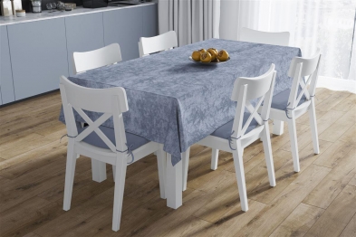 Τραπεζομάντηλο Μονόχρωμο Polycotton Αλέκιαστο 140x180εκ. Panama Shadow Sky Blue DimCol