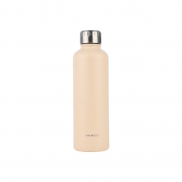 Θερμός-Μπουκάλι Ανοξείδωτο Flask Homely Sandstone 500ml-7x7x23εκ. Estia 01-32579