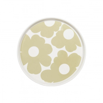 Πιάτο Φρούτου Πορσελάνης 20,5x1,7εκ. Bloom Beige Estia 07-38960